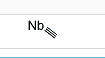 Niobium carbide #CAS12069-94-2