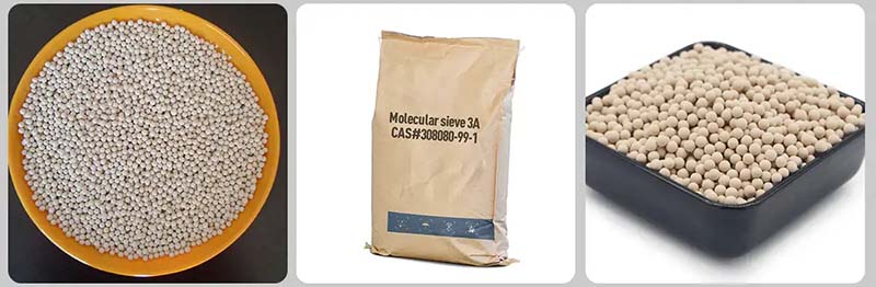 Saringan Molekuler 3A CAS No.: 308080-99-1 (tipikal)