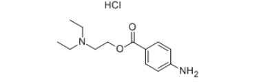 Procaine hydrochloride #CAS	51-05-8